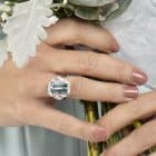 Gatsby Aquamarine Ring