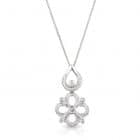 Diamond Clover Necklace