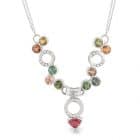 Tourmaline Necklace Earring Set