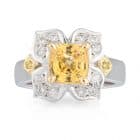 Yellow Ceylon Sapphire Ring