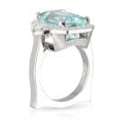 Aquamarine Art Deco Ring