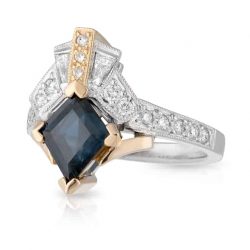 Kite Australian Sapphire Diamond Ring