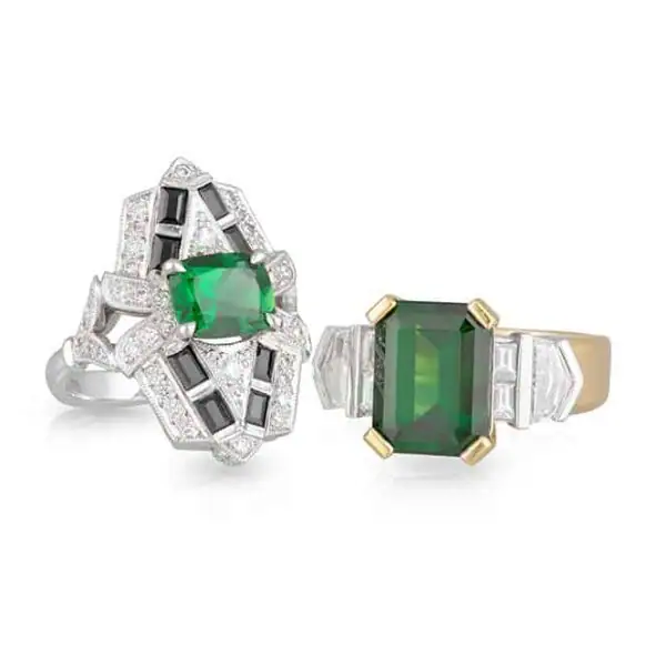 Handmade dress rings