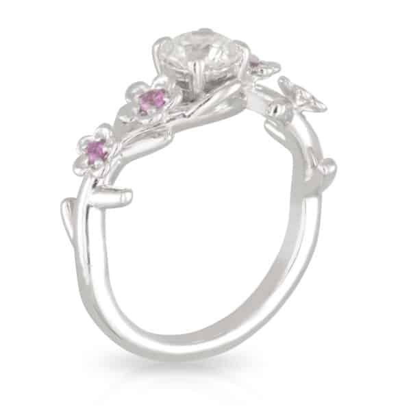 Blossom Bubble Ring - Diamonds