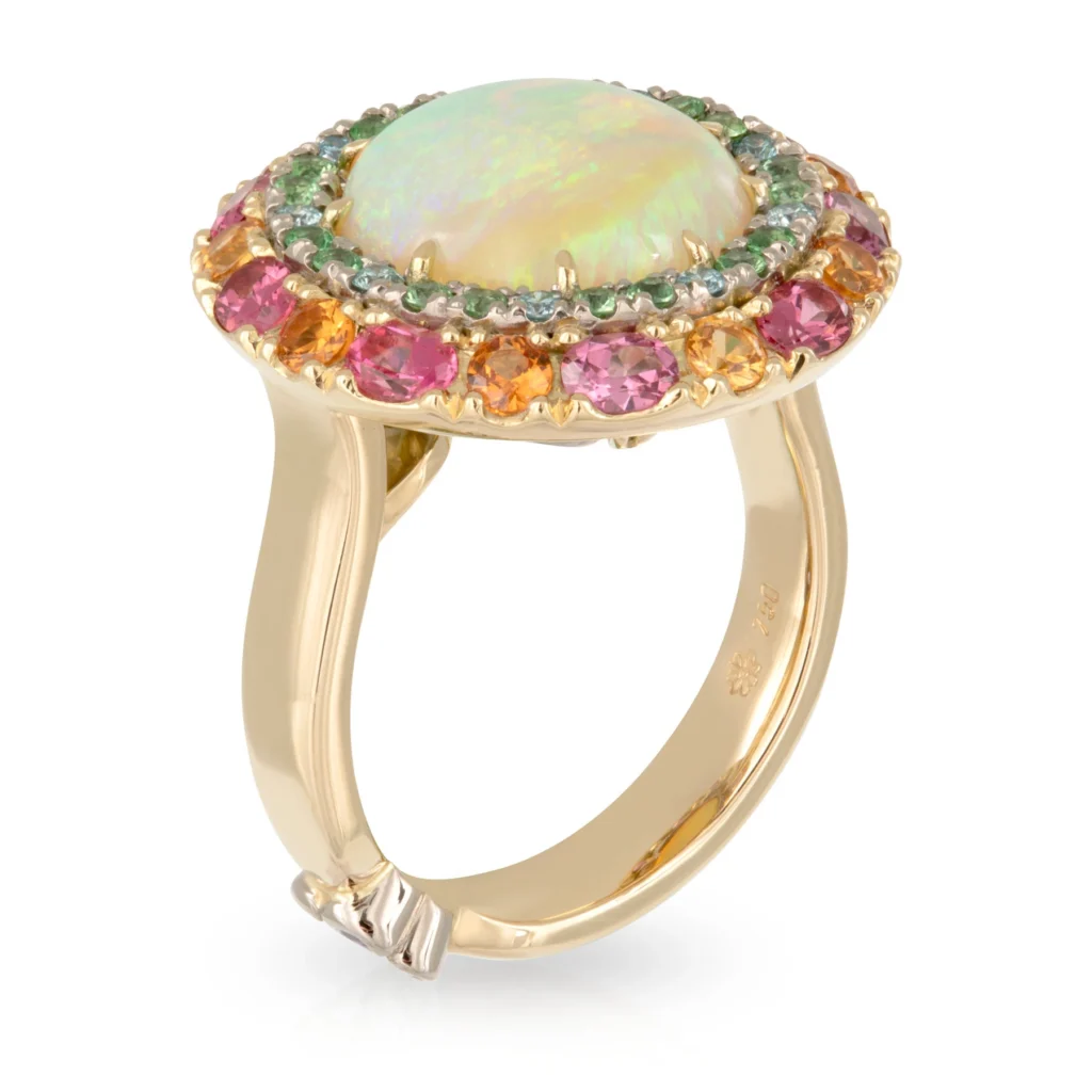 Andromeda Crystal Opal Ring