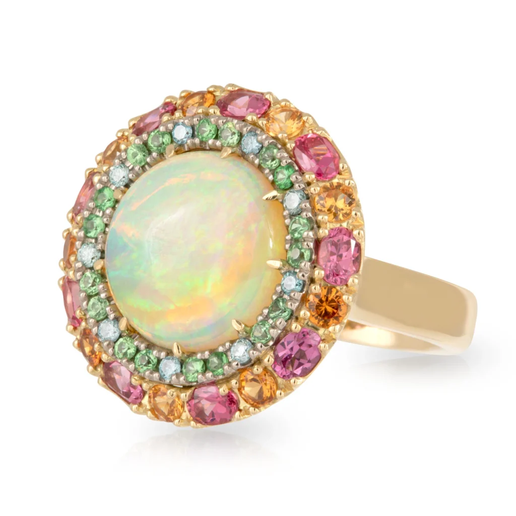 Andromeda Crystal Opal Ring