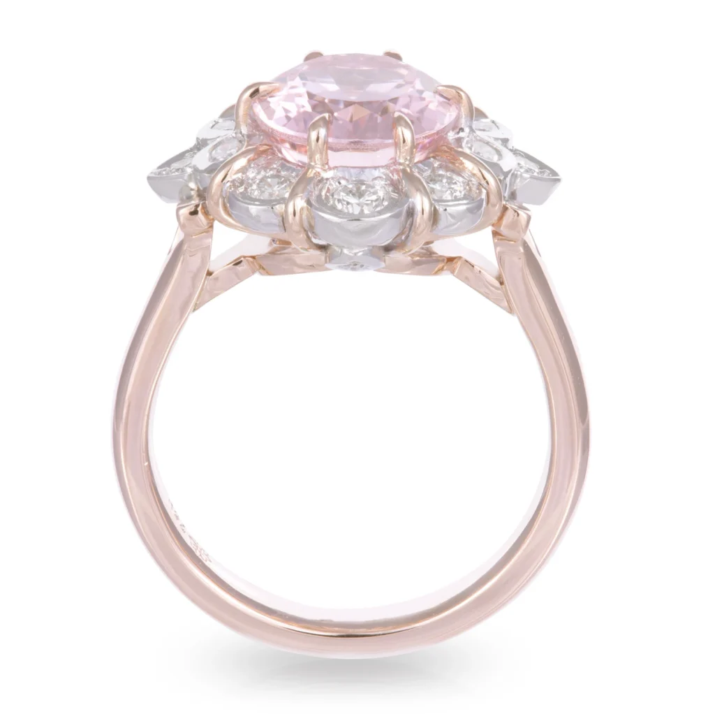 Blossom Morganite Dress Ring
