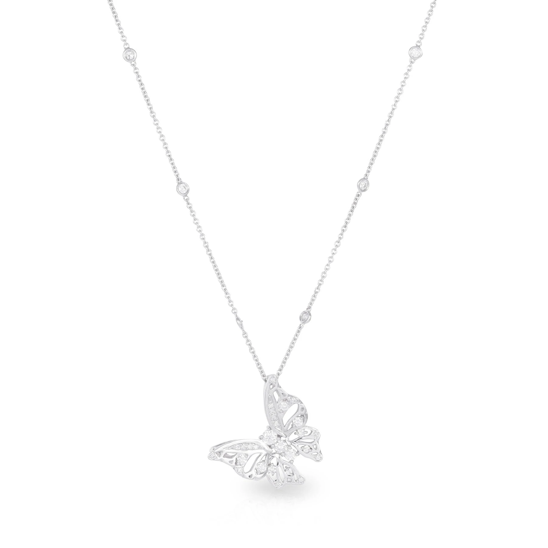 Borboleta Diamond Pendant
