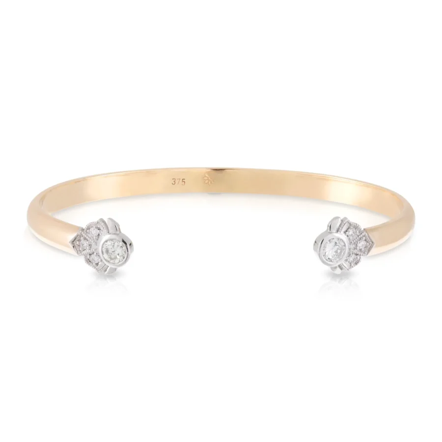 Diamond Art Deco Cuff