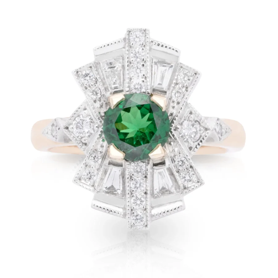 Empire Garnet Ring