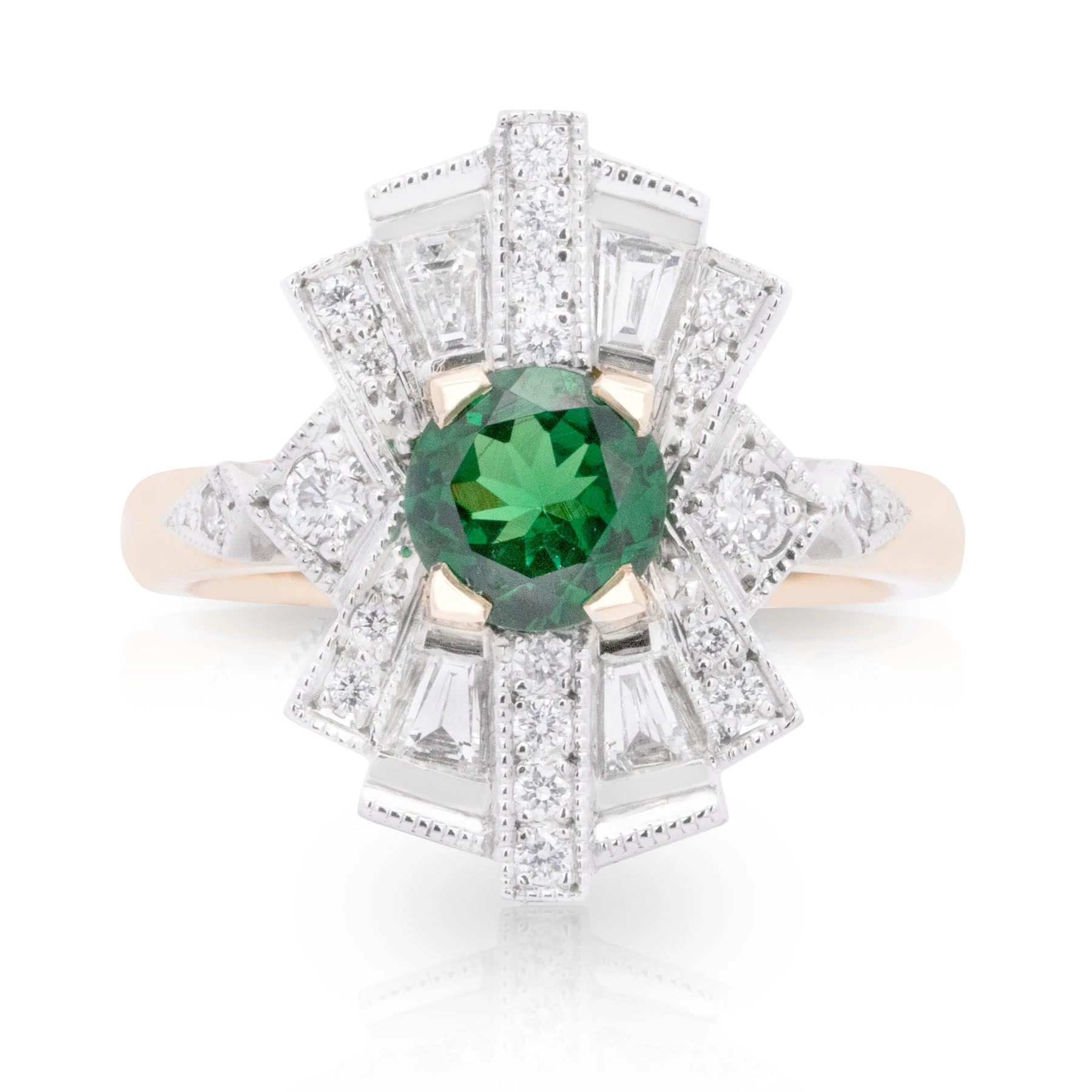 Empire Garnet Ring