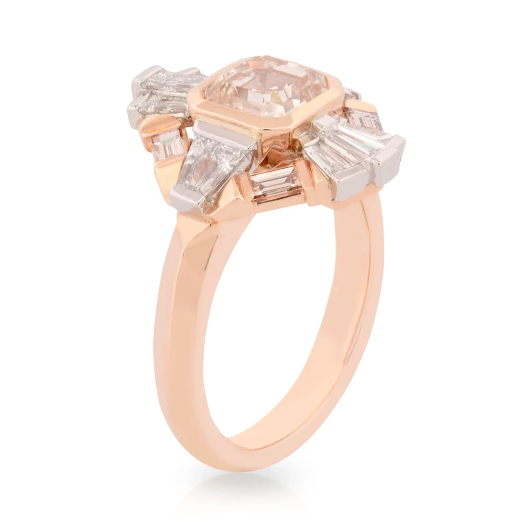 Empire Solis Cognac Diamond Ring