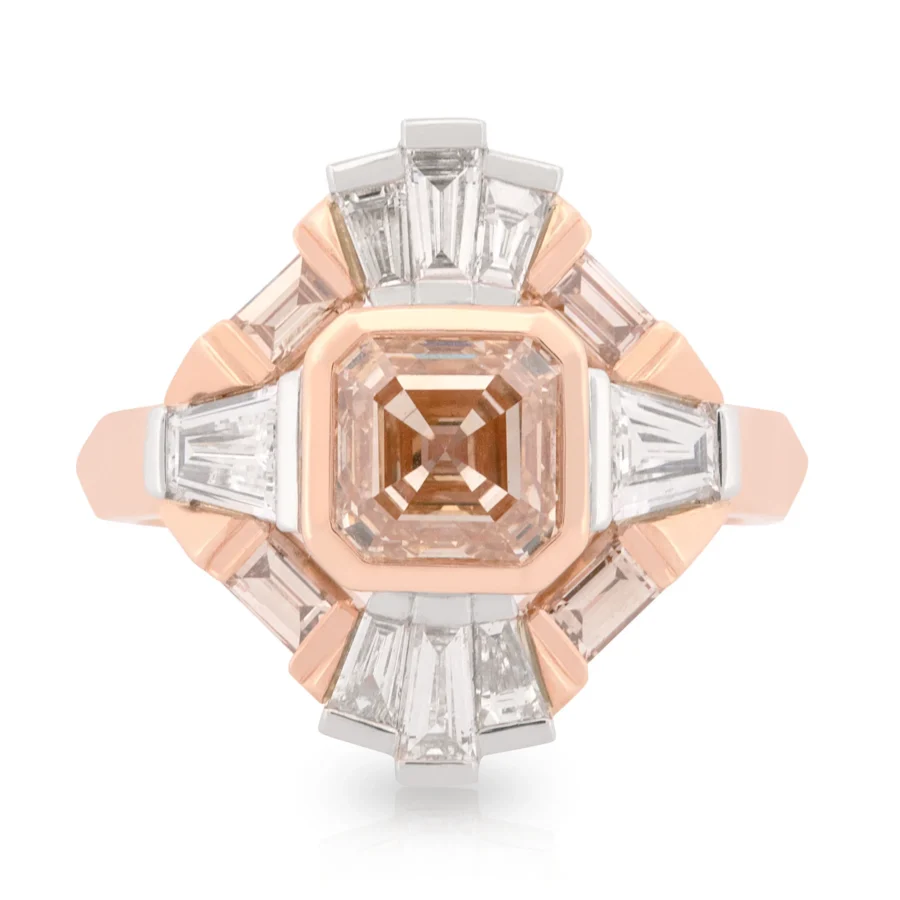 Empire Solis Cognac Diamond Ring