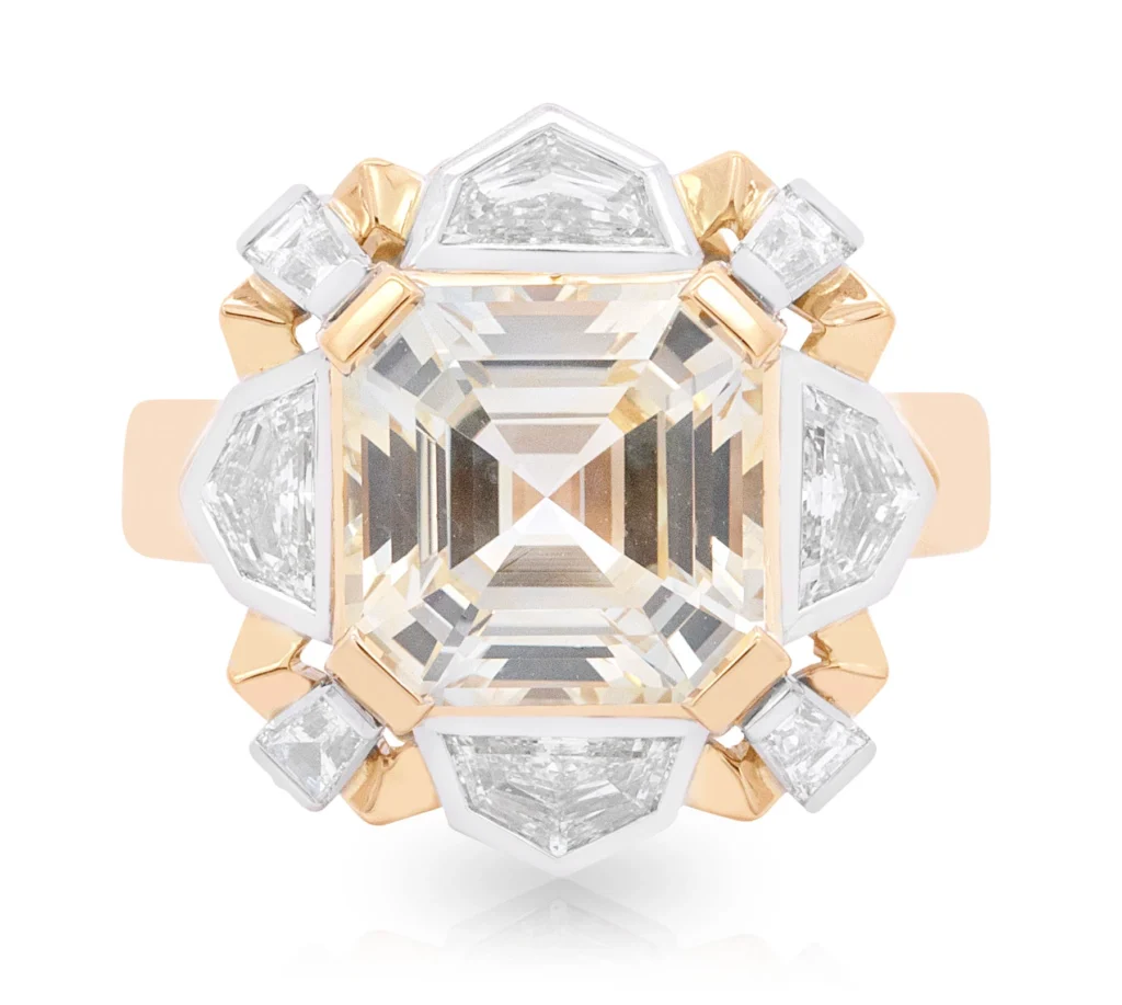 Empire Solis Yellow Sapphire Ring