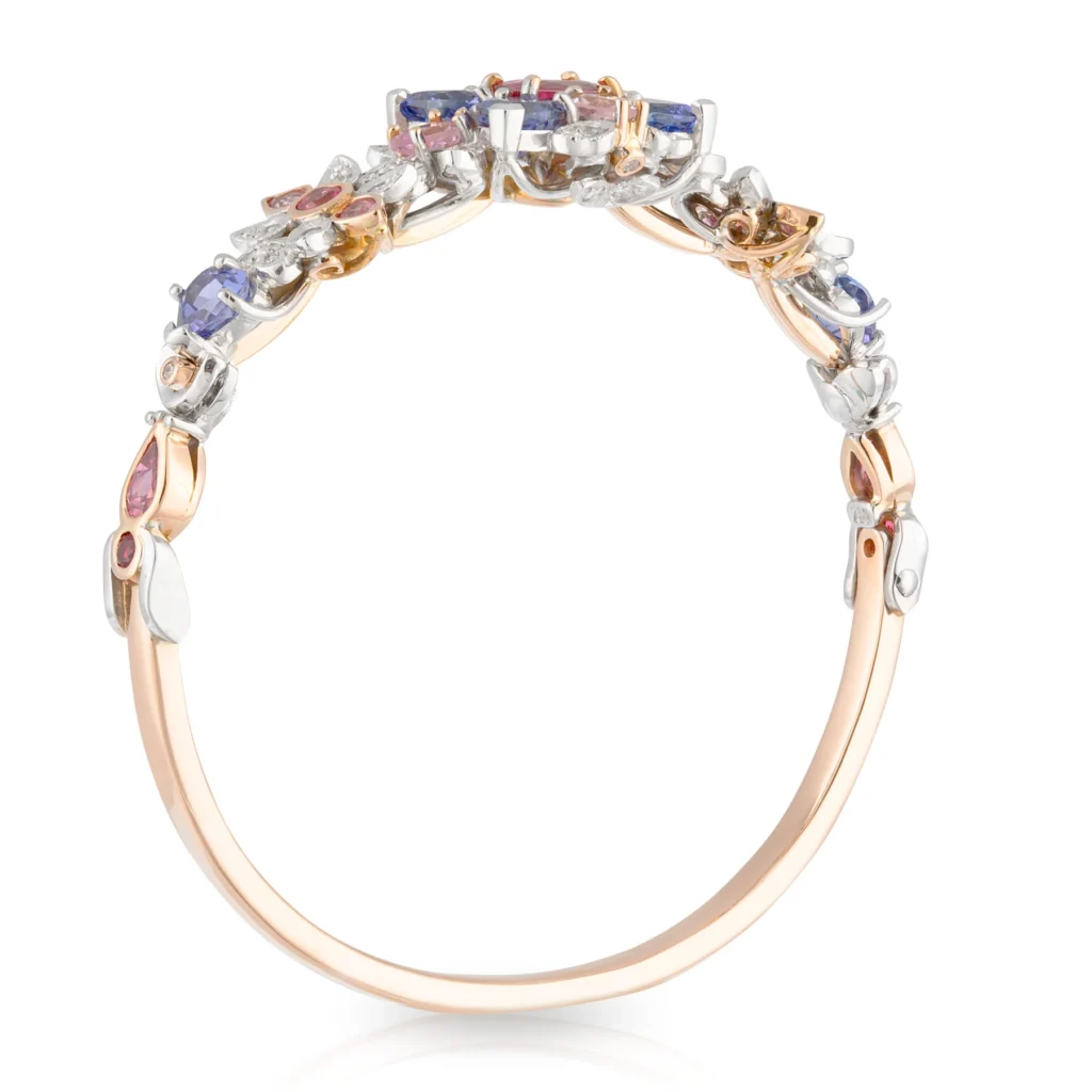 Enchanted Iris Bangle Sitting Up
