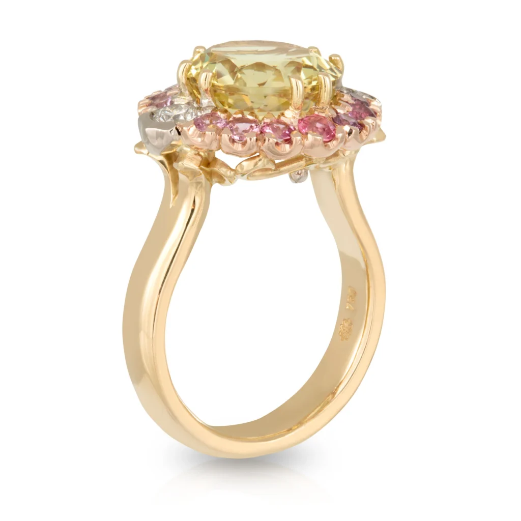 Lemons and Peonies Helidor Ring