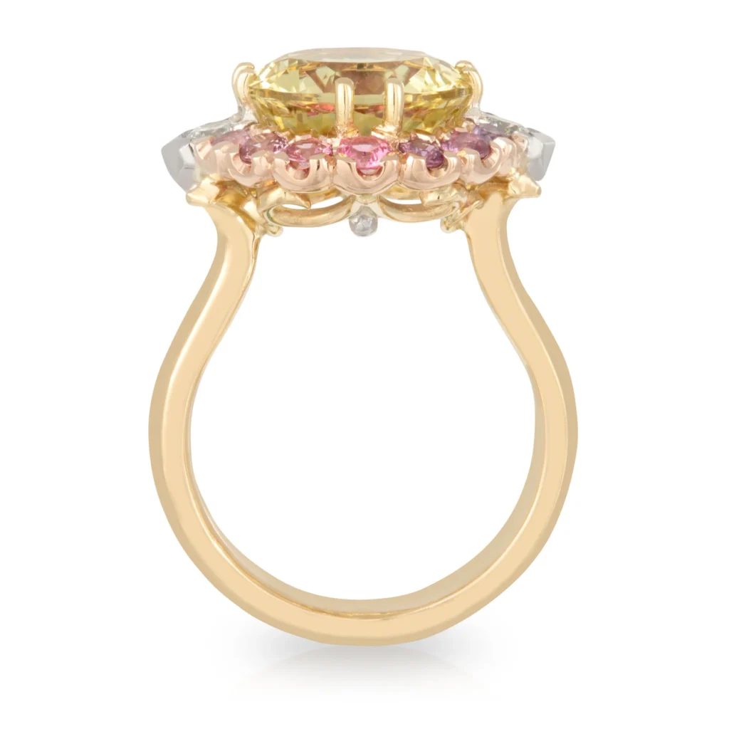 Lemons and Peonies Helidor Ring