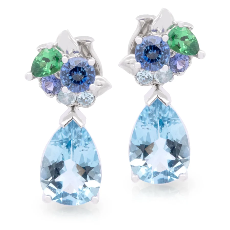 Maldives Aquamarine Drop Earrings