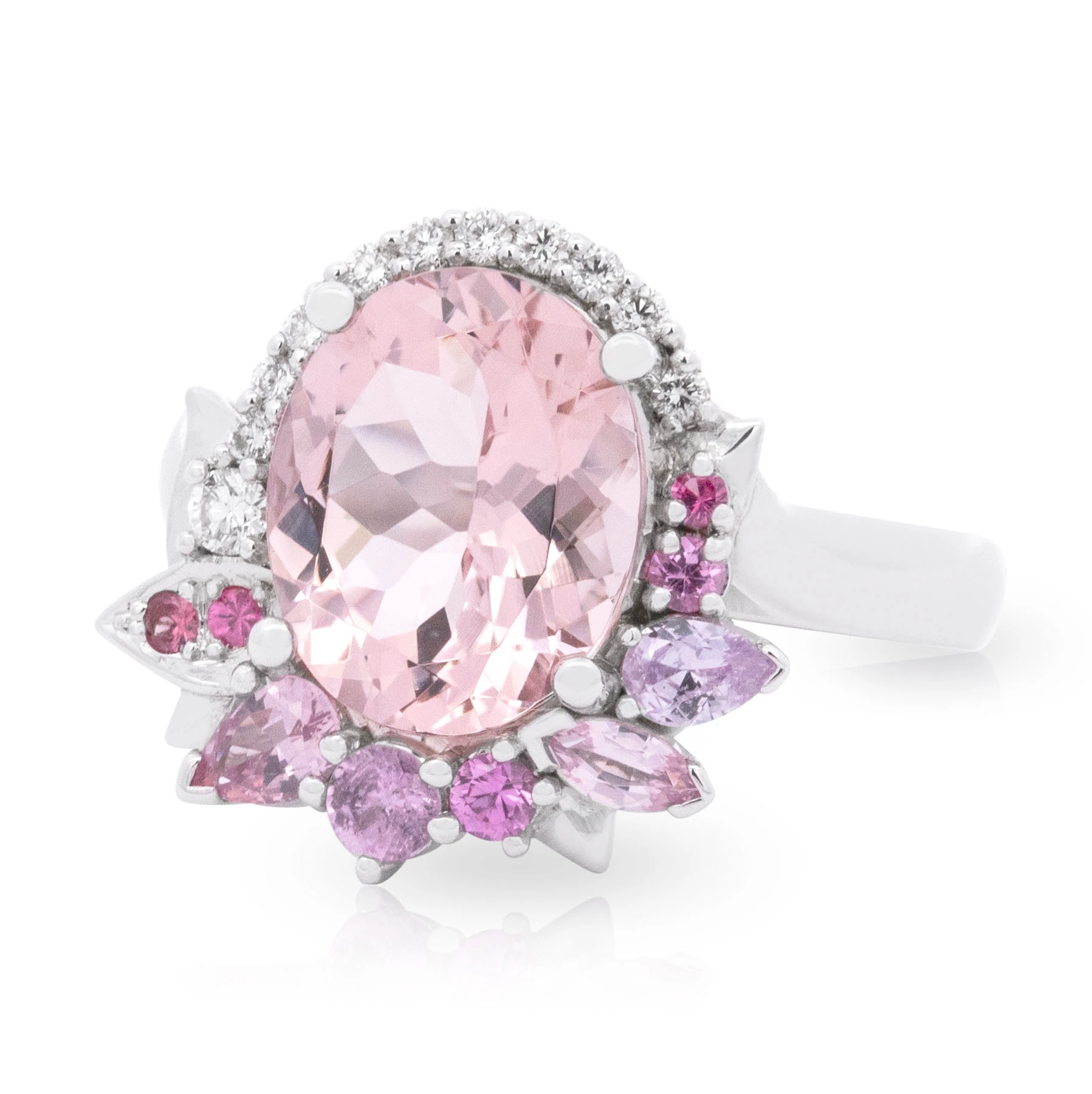 Sakura Morganite Ring