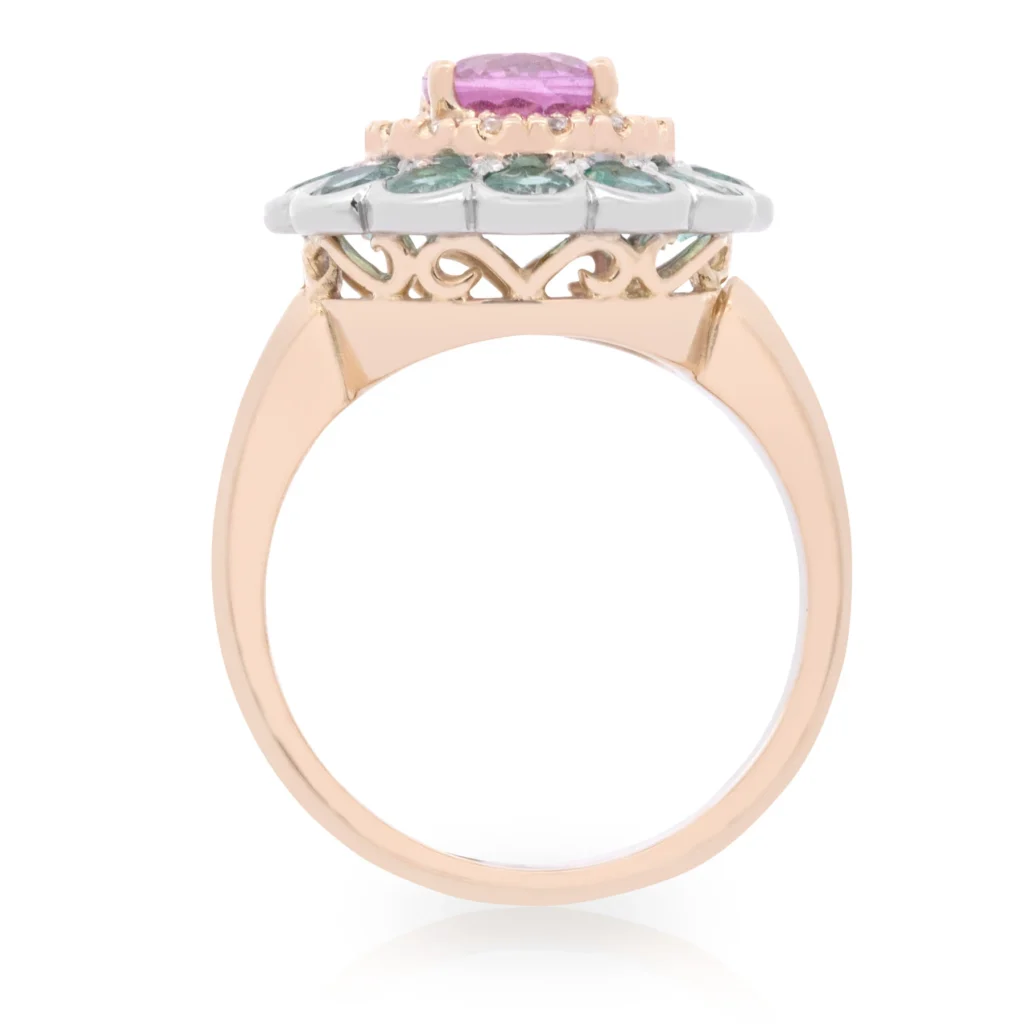 Santorini Pink Ring Up
