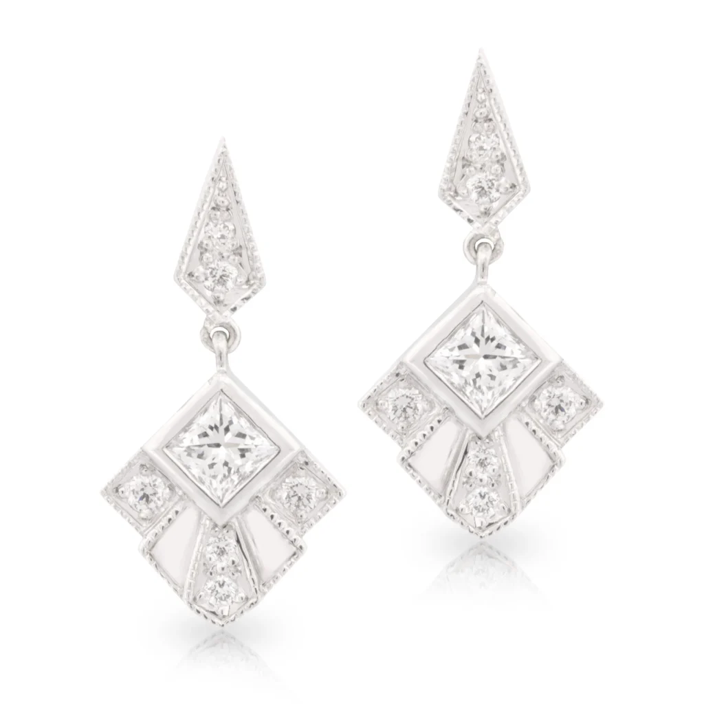 Stellar Diamond Drop Earrings