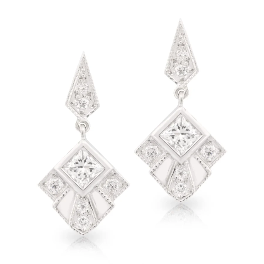 Stellar Diamond Drop Earrings