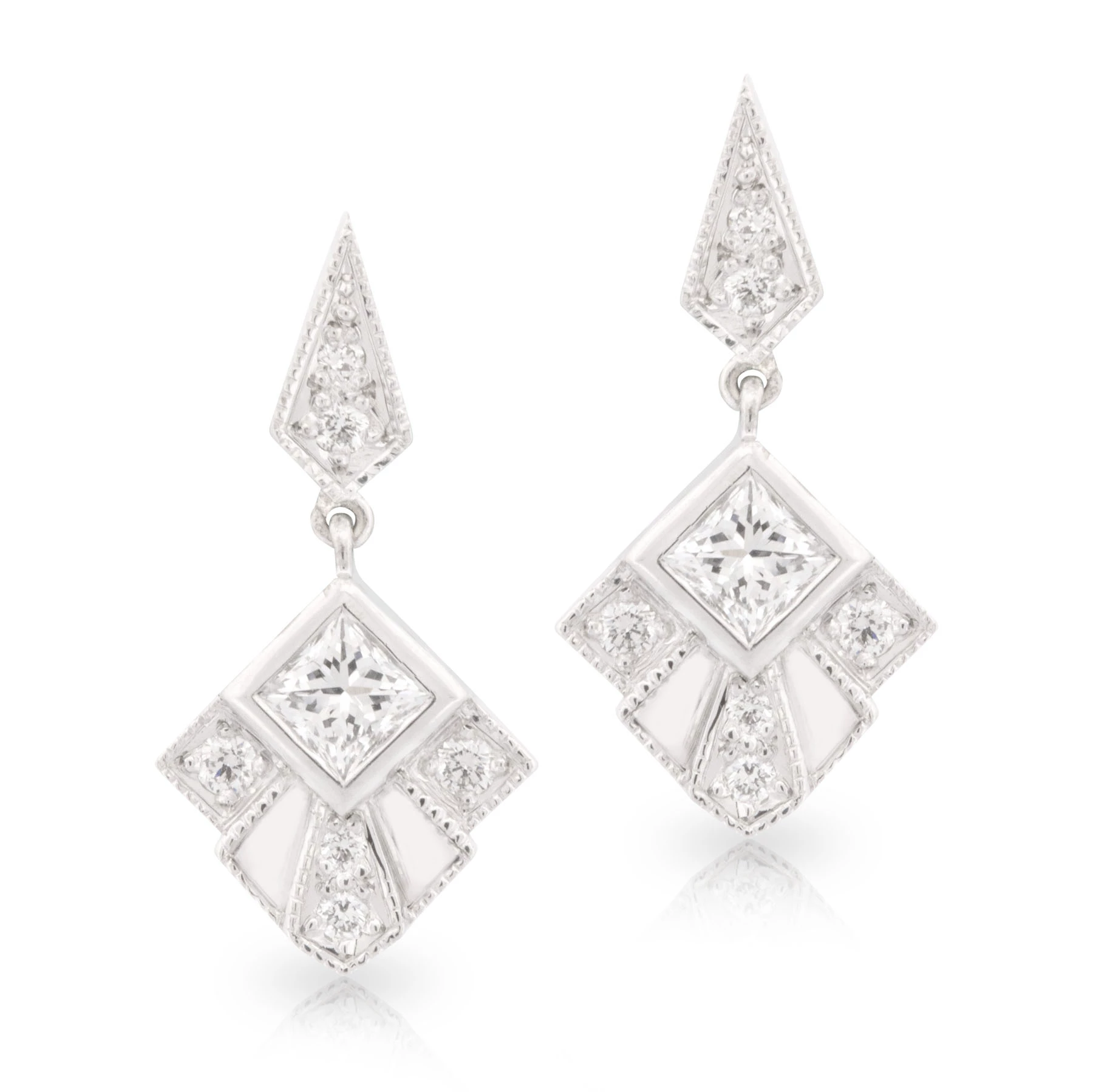 Stellar Diamond Drop Earrings