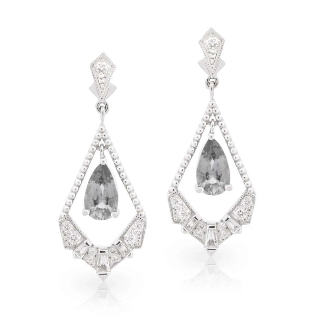 Stellar Spinel Drop Earrings