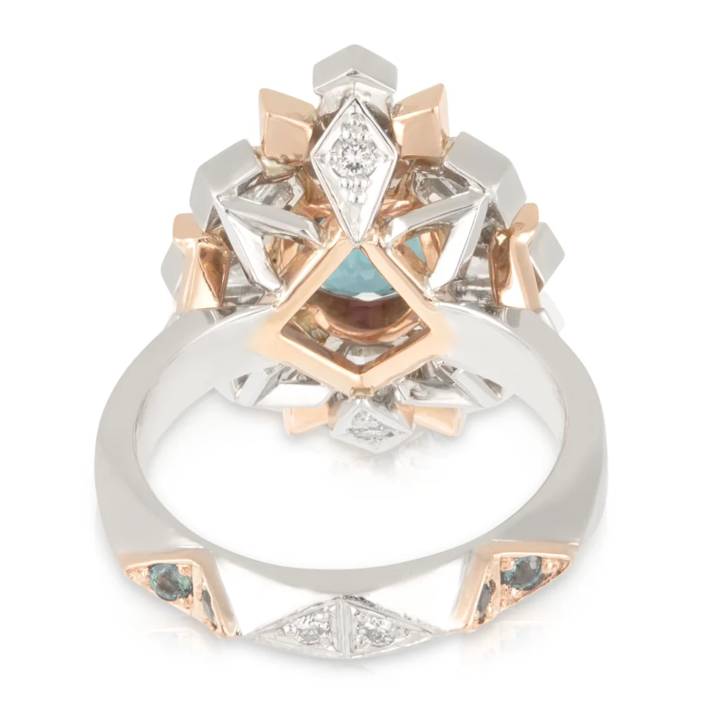 Tsarina Alexandrite Ring Basket
