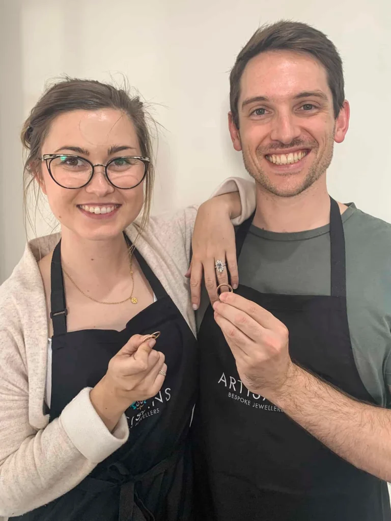 Make your own wedding band workshop