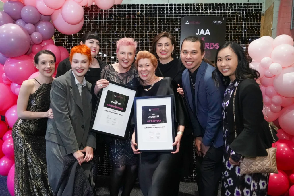 Tammy Keers Kathy McLay and the Artisans Bespoke Jewellers Team