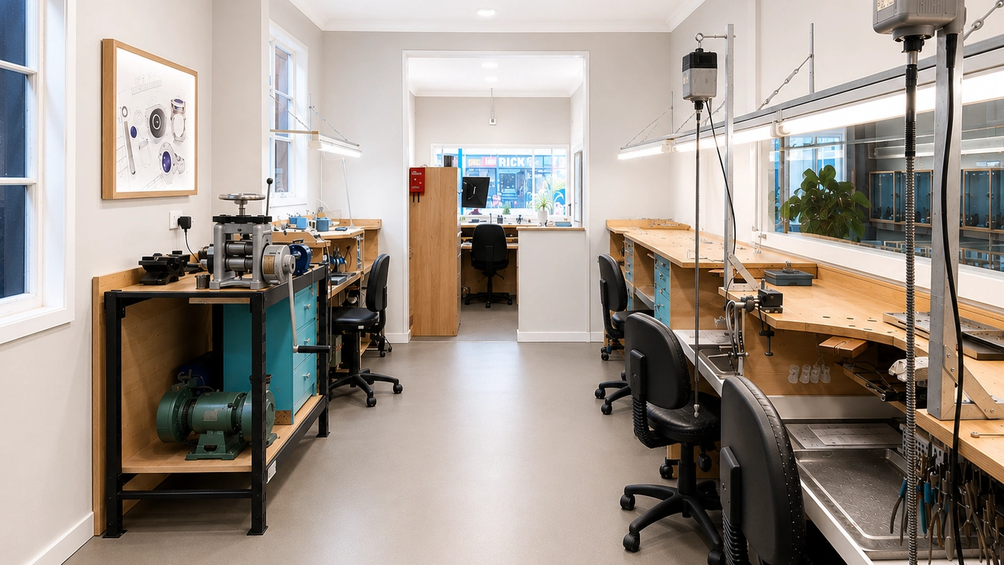 Artisans Bespoke Jewellers Workshop in Brisbane