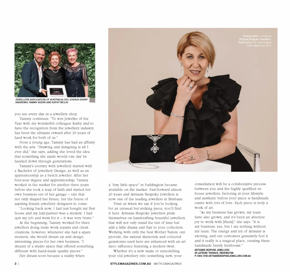 Style Magazine Artisans Article Page 2
